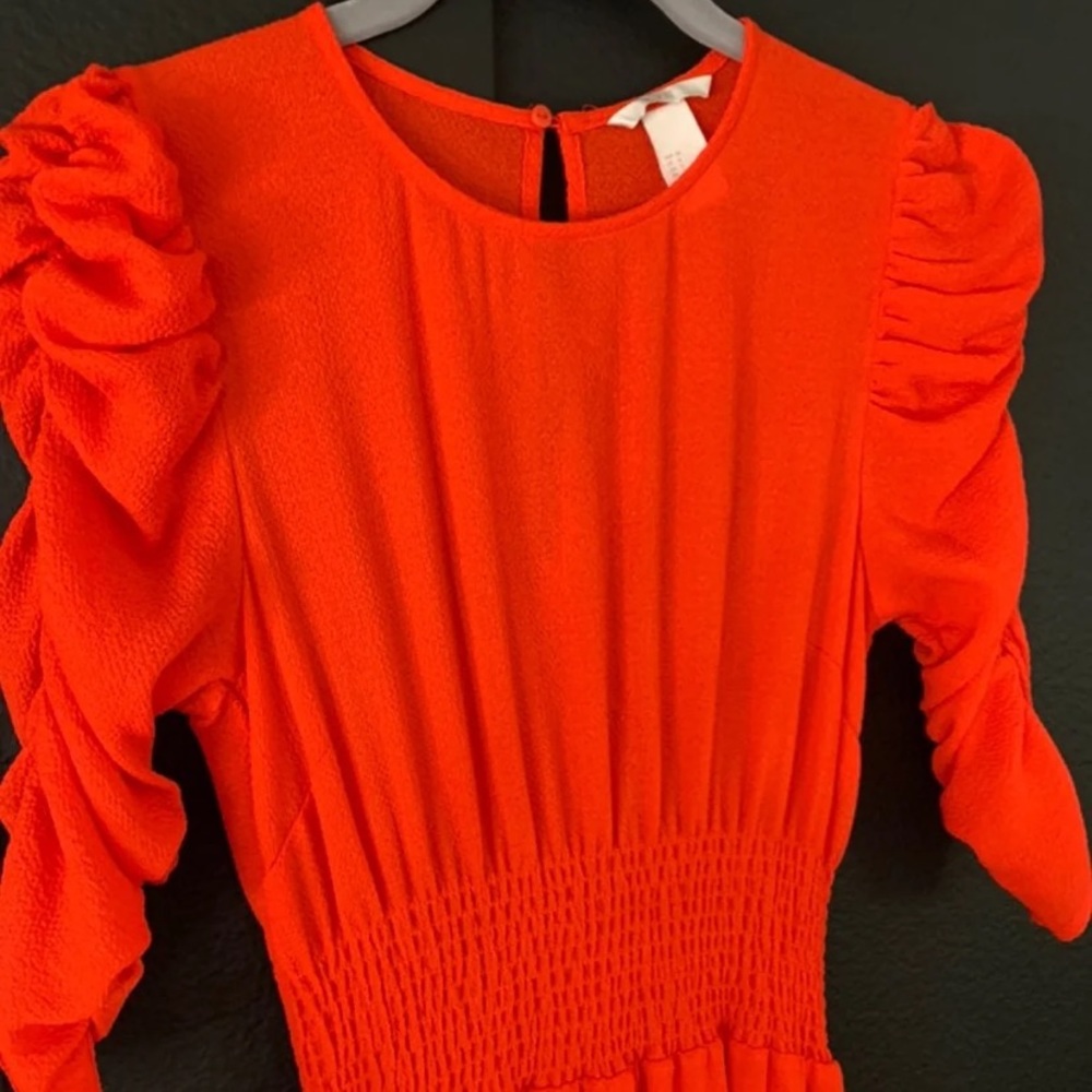 Women’s H&M Orange Dress
